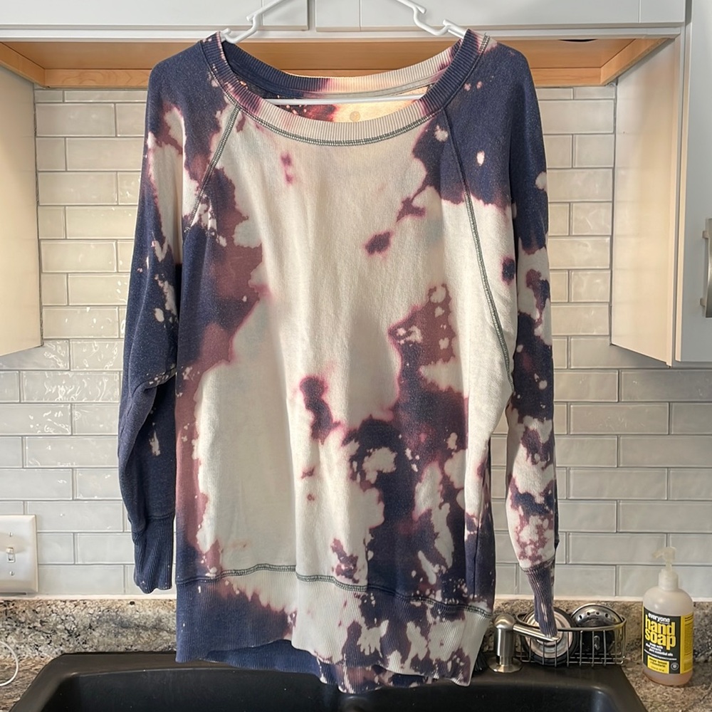 SO Tie Dye Crewneck Sweatshirt